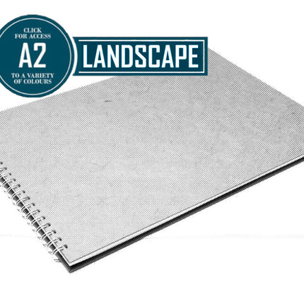 A2 Posh Eco White 150gsm Cartridge Paper 35 Leaves Landscape